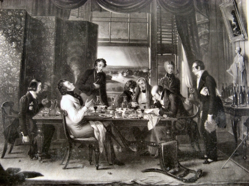 Guests at the Star and Garter