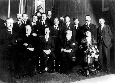 Alderman Szlumper with royals